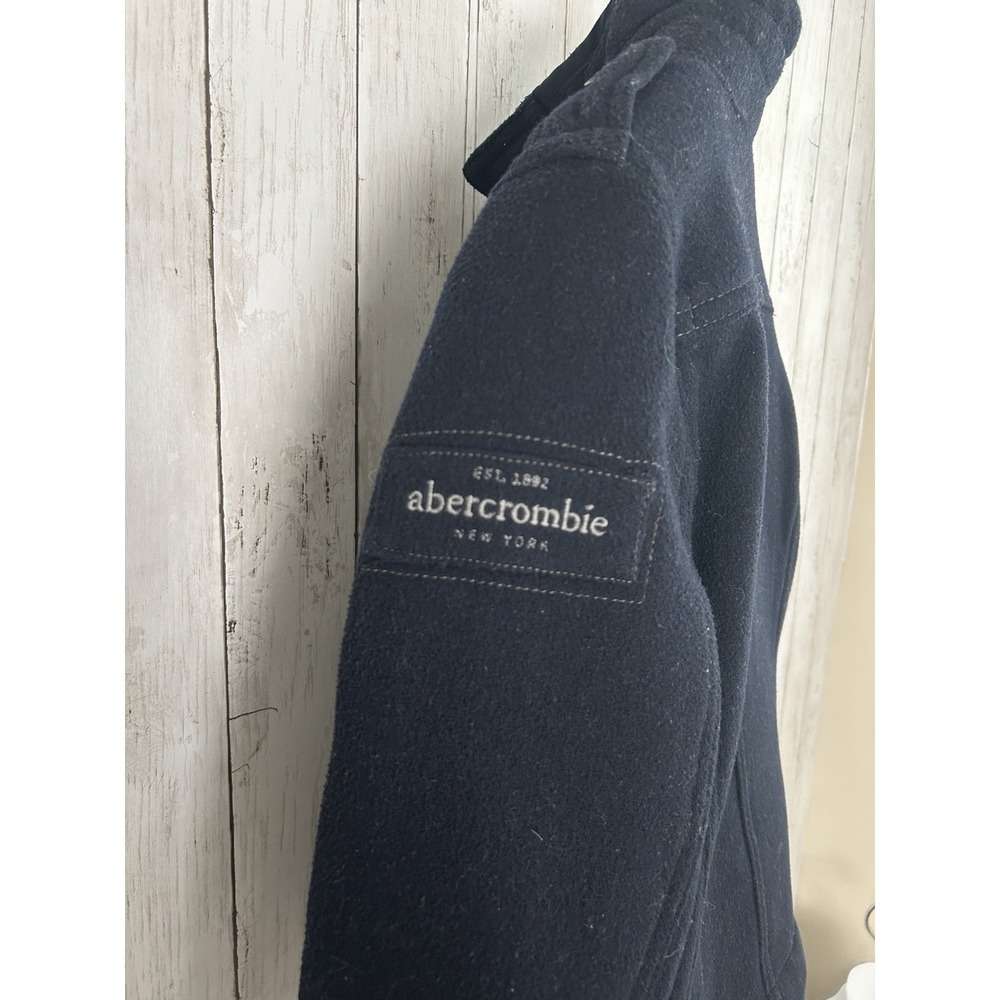 Abercrombie Kids Warm Parka Coat Jacket Navy Size XL - Picture 8 of 13